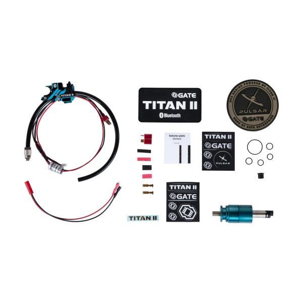 asgbox.pl - Silnik HPA GATE PULSAR S wraz układem TITAN II Bluetooth® [Front Wired]