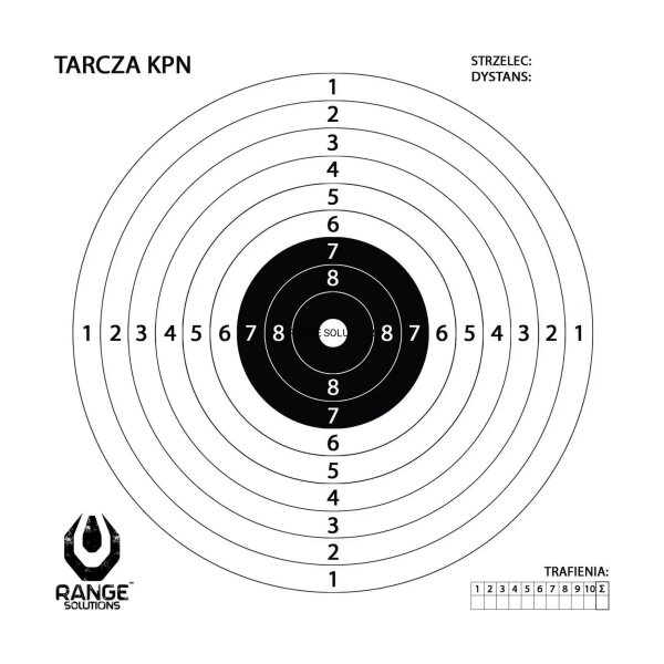 asgbox.pl - Tarcze do wiatrówki KPN - 500 szt.