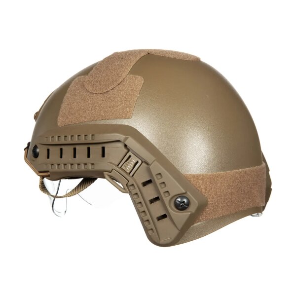 asgbox.pl - X-Shield MH Helmet Replica With Goggles - Tan