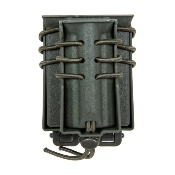 asgbox.pl - Ładownica na 2 magazynki M4/M16 i 9mm Wosport Urban Assault Quick Pull Oliwkowy