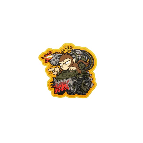 asgbox.pl - Naszywka 3D - WAR MACHINE MONKEY1 PVC MORALE PATCH FC