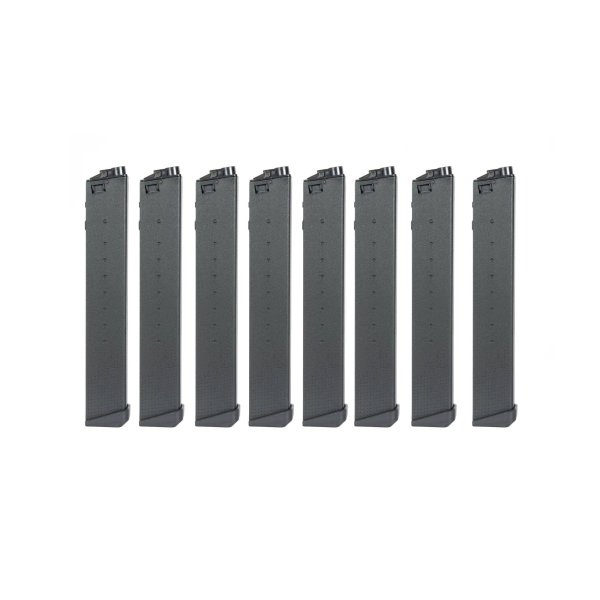 asgbox.pl - Magazynek hi-cap 330 kulek do replik PDW9 (zestaw 8 sztuk)