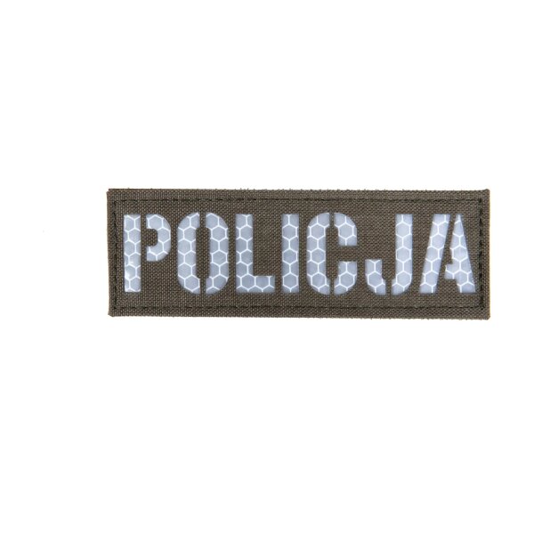 asgbox.pl - Naszywka POLICJA Odblaskowa – Ranger Green