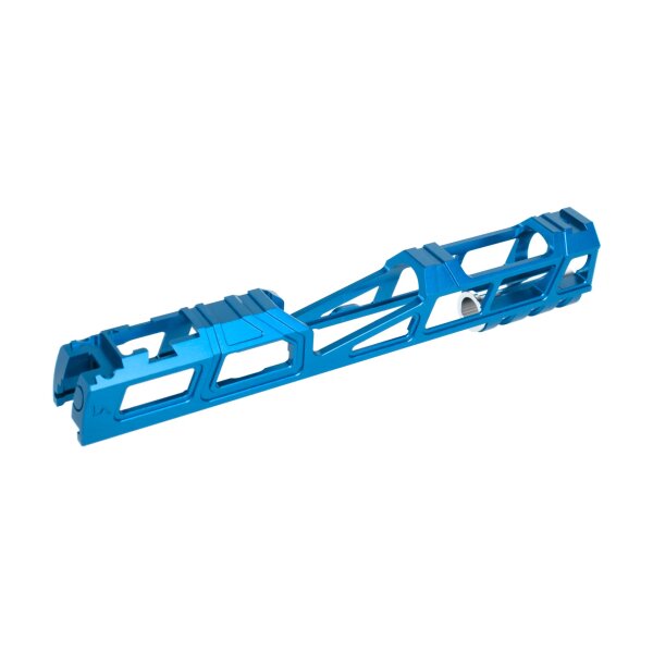 asgbox.pl - Aluminiowy zamek LA Capa Customs HYPER do replik TM Hi-Capa 5.1 Niebieski