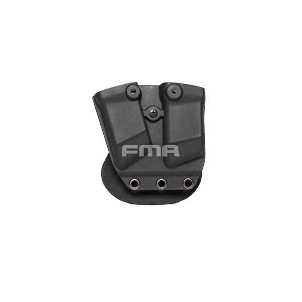 FMA Kydex Double Magazine Carrier / Pouch - Black