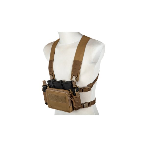 asgbox.pl - Taktyczny Chest Rig typu D3CRM - Coyote Brown