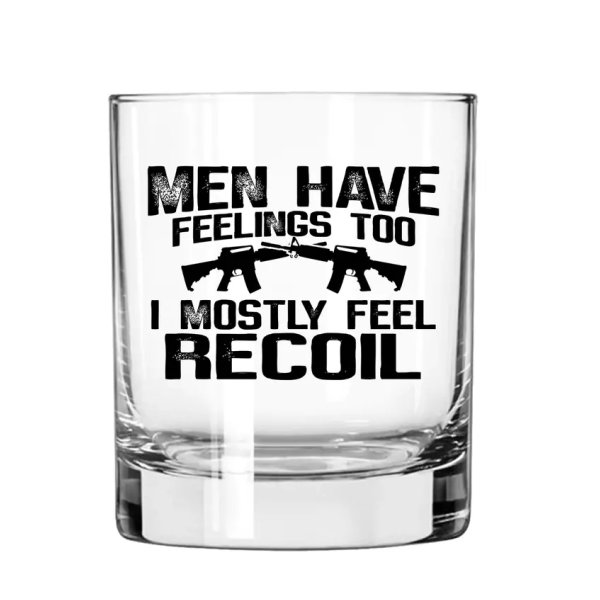 asgbox.pl - Szklanka do Whisky - MEN HAVE FEELINGS