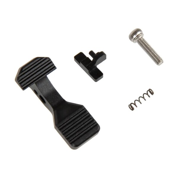 asgbox.pl - Wzmocniony Bolt Catch do replik M4/M16 AEG - Czarny