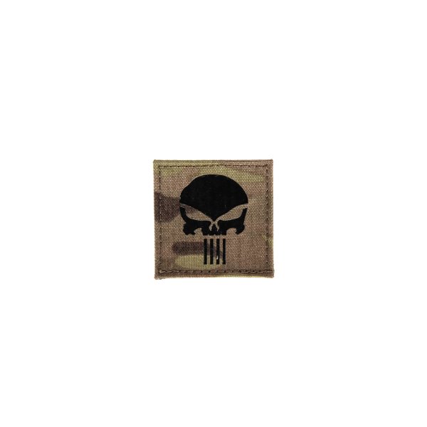 asgbox.pl - Naszywka IR Punisher cordura - Multicam