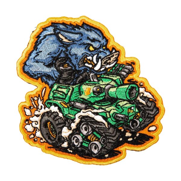 asgbox.pl - Naszywka - WAR MACHINE BOAR1 MORALE PATCH BLUE