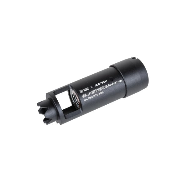 asgbox.pl - Tłumik Tracer Specna Arms x AceTech Blaster SA-AK v2 Czarny