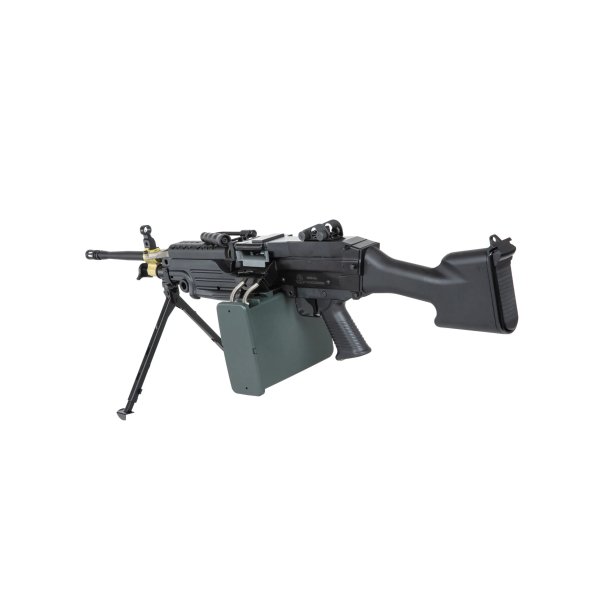 asgbox.pl - Karabin maszynowy ASG A&K Cybergun M249 MK2 Czarny