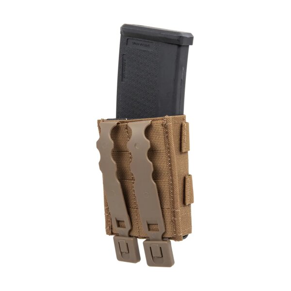 asgbox.pl - Pojedyncza ładownica na magazynek 5.56 mm Wosport Coyote Brown