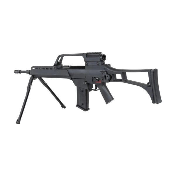 asgbox.pl - Karabinek ASG SRC DUAL POWER SR36E GB-301 z dwójnogiem i lunetą Czarny