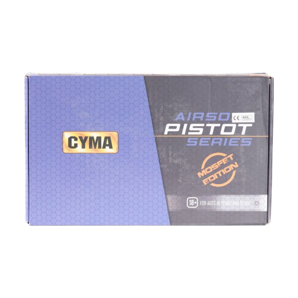 asgbox.pl - Replika pistoletu elektrycznego CM128S MOSFET Edition - czarna (OUTLET)