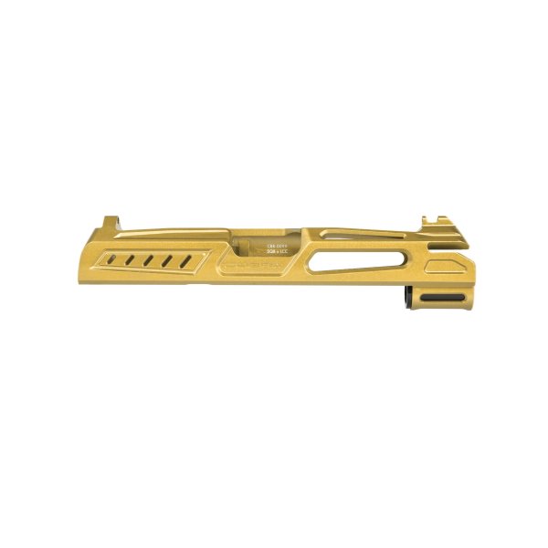asgbox.pl - Aluminiowy zamek LA Capa Customs x SpeedQB COBRA do replik TM Hi-Capa 4.3 Złoty