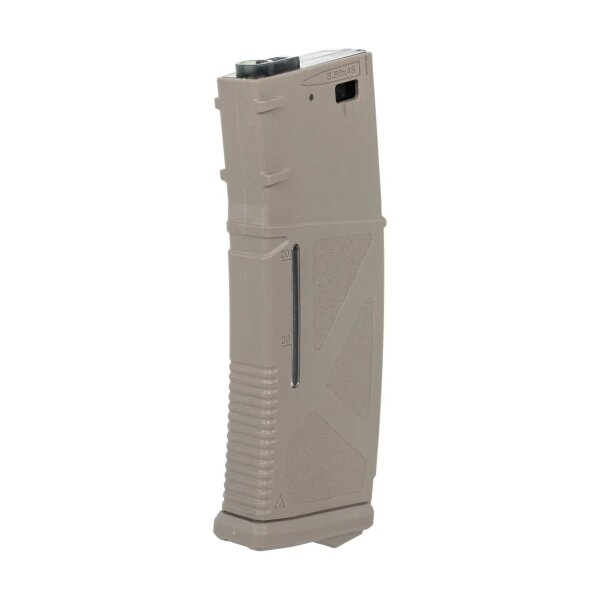 asgbox.pl - Magazynek Mid-Cap 130/ 30 kulek Arcturus EMM M4/M16 Variable-Cap do replik M4/M16 Flat Dark Earth