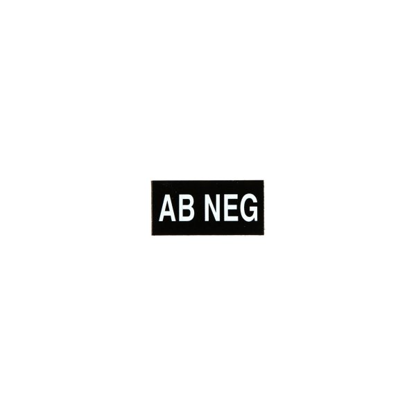 asgbox.pl - Naszywka - Typ Krwi - AB Negatywne