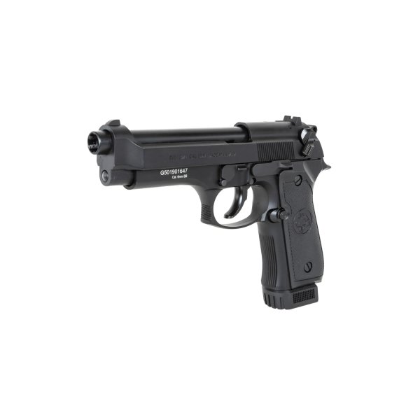 asgbox.pl - Pistolet ASG ICS BLE-BM9 Dual Power Czarny (z magazynkiem na CO2)