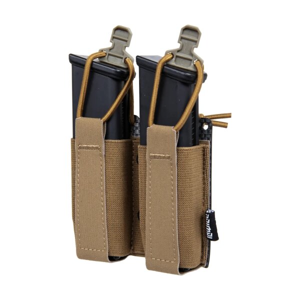 asgbox.pl - Elastyczna podwójna ładownica pistoletowa Primal Gear Coyote Brown