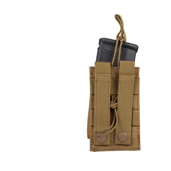 asgbox.pl - Pojedyncza uniwersalna ładownica na magazynki - Coyote Brown