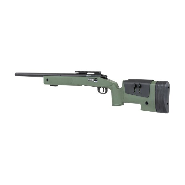asgbox.pl - Karabin wyborowy ASG Specna Arms SA-S02 CORE™ High Velocity Upgraded Oliwkowy