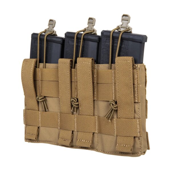 asgbox.pl - Potrójna uniwersalna ładownica na magazynki Primal Gear Coyote Brown