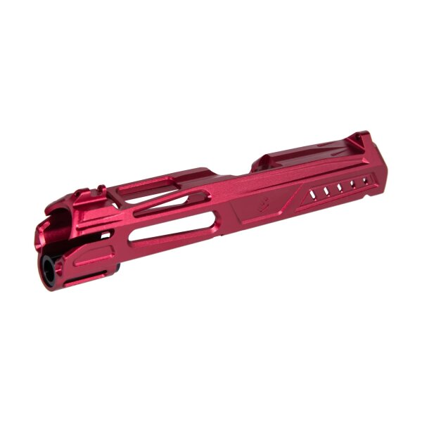 asgbox.pl - Aluminiowy zamek LA Capa Customs x SpeedQB COBRA do replik TM Hi-Capa 4.3 Czerwony