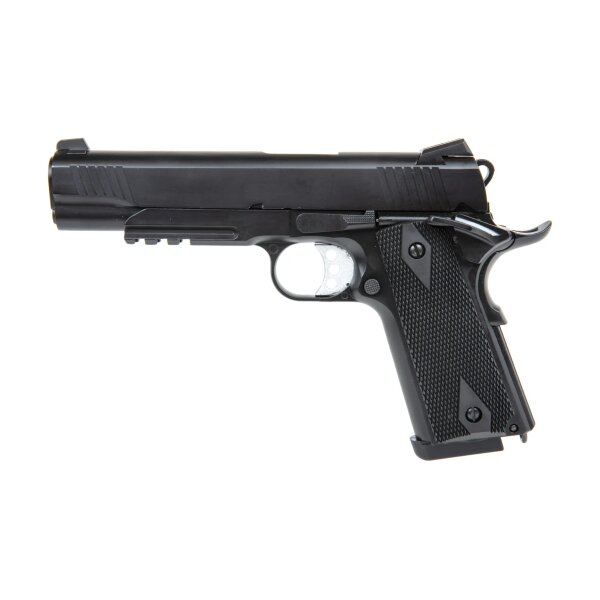 asgbox.pl - Replika pistoletu Double Bell M1911 302 Czarny