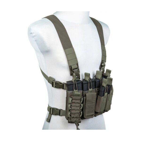 asgbox.pl - Kamizelka taktyczna typu Chest Rig Specna Arms Tactical Adaptive Oliwkowa