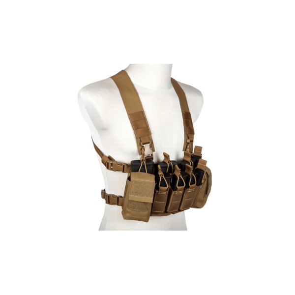 asgbox.pl - Taktyczny Chest Rig typu D3CRX - Coyote Brown