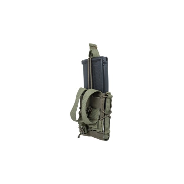 asgbox.pl - Pojedyncza ładownica typu Open Specna Arms Tactical na magazynki karabinowe Oliwkowa