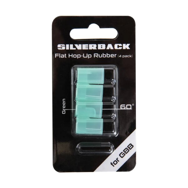 asgbox.pl - Zestaw 4 gumek Hop-Up Silverback 60° typ GBB