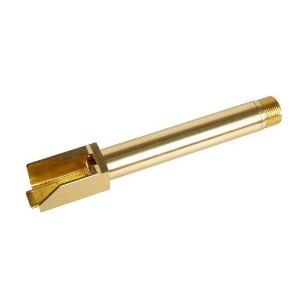asgbox.pl - Non-Recoiling "2 Way Fixed" Outer Barrel for Umarex Glock 17 Replicas - Gold