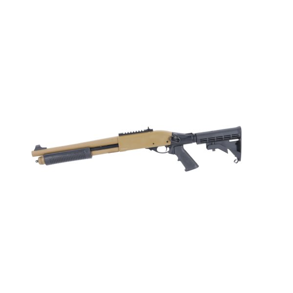 SA-VGS6 VAPOR(TM) Police Version GNB Shotgun – Black / Tan