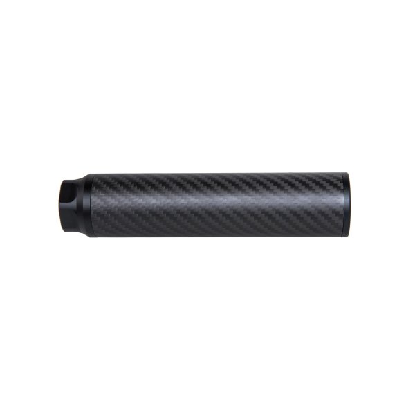 asgbox.pl - Karbonowy tłumik dźwięku Silverback Airsoft Medium 14mm CCW