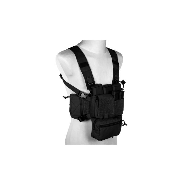 asgbox.pl - Taktyczny Chest Rig typu MK4 - Czarny