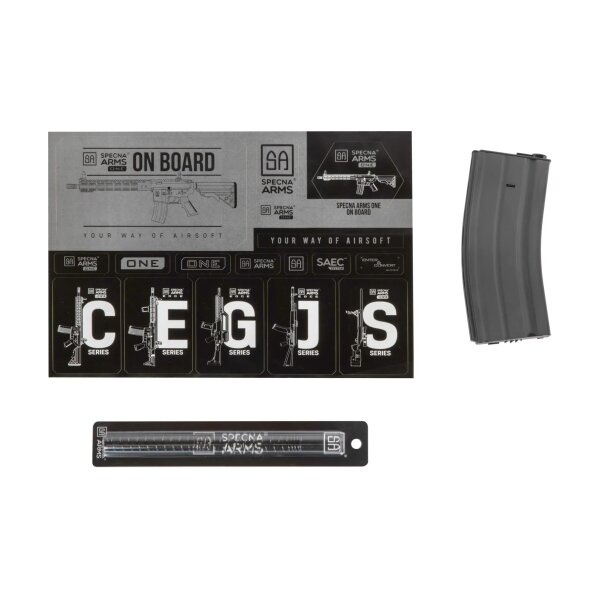 asgbox.pl - Karabinek ASG Specna Arms SA-A33 ONE™ Kestrel™ ETU z silnikiem bezszczotkowym Chaos Grey