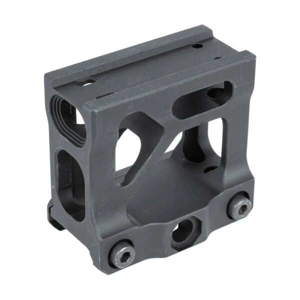 asgbox.pl - Montaż na szynę RIS JJ Airsoft pod kolimator typu T1 Czarny