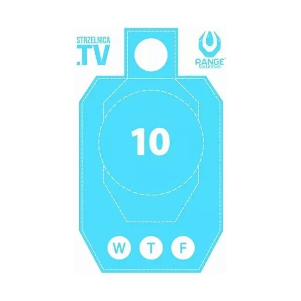 asgbox.pl - Strzelnica.TV Shooting Target - 50 Pcs