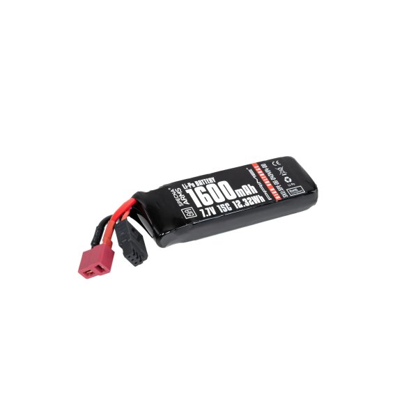 asgbox.pl - Akumulator Li-Po Specna Arms x Gens Ace 1600 mAh 15C 7.7 V High Voltage T-Deans G-Tech