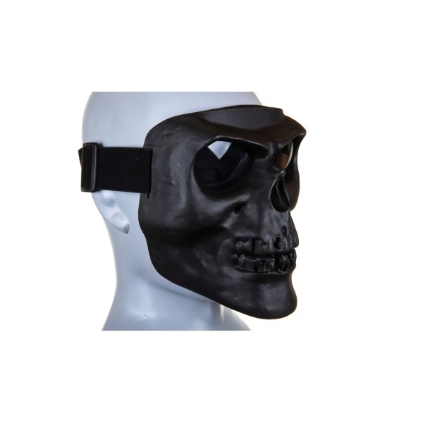 asgbox.pl - Maska Skeleton Full Face Czarny