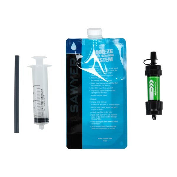 asgbox.pl - Filtr do wody Sawyer Mini Water Filtration System Zielony