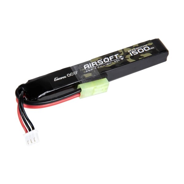 asgbox.pl - Akumulator Li-Po Gens Ace 25C 1500mAh 2S1P 7.4V Tamiya