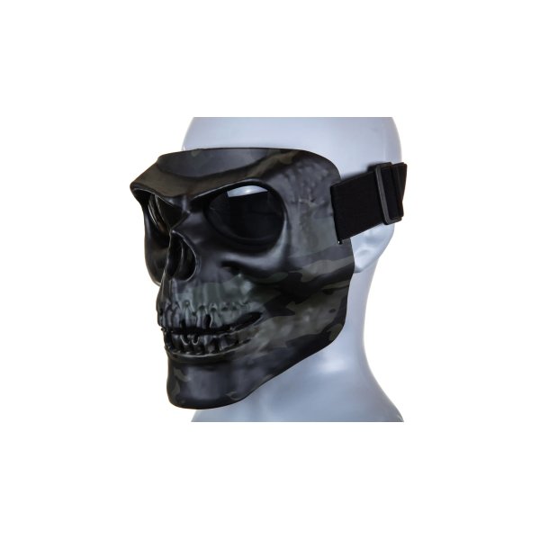 asgbox.pl - Maska Skeleton Full Face MC Black