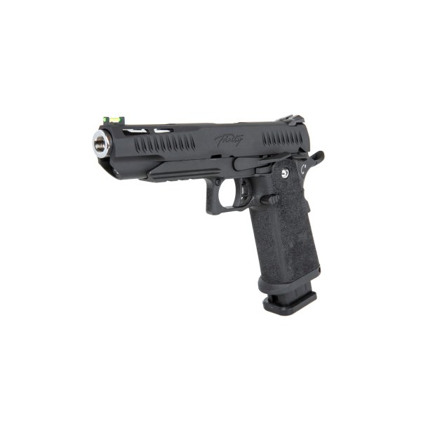 asgbox.pl - Pistolet ASG Modify Trinity Hi-Capa 5.1 (Aluminiowy zamek) Green Gas Czarny