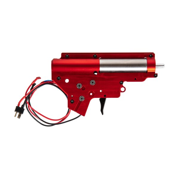 asgbox.pl - Kompletny Gearbox V2 Retro Arms z układem Leviathan V2 Optical Jefftron Red Edition