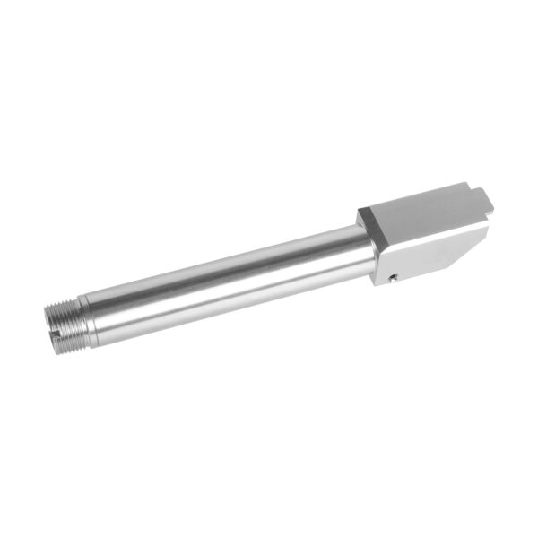 asgbox.pl - Lufa zewnętrzna "2 Way Fixed" Non-Recoiling do replik TM G17/G18C/G22 - Srebrna