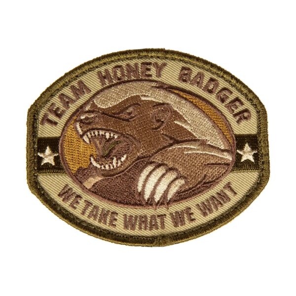 asgbox.pl - Naszywka - HONEY BADGER MULTICAM