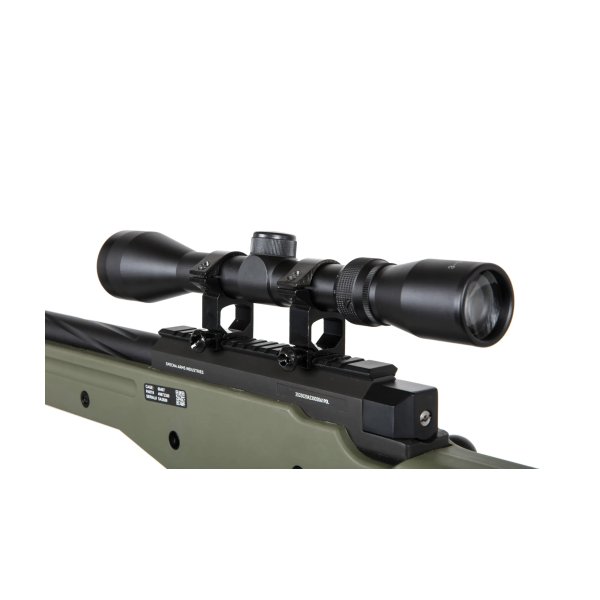 asgbox.pl - Replika karabinu snajperskiego Specna Arms SA-S11 EDGE™ z lunetą i dwójnogiem Oliwkowa